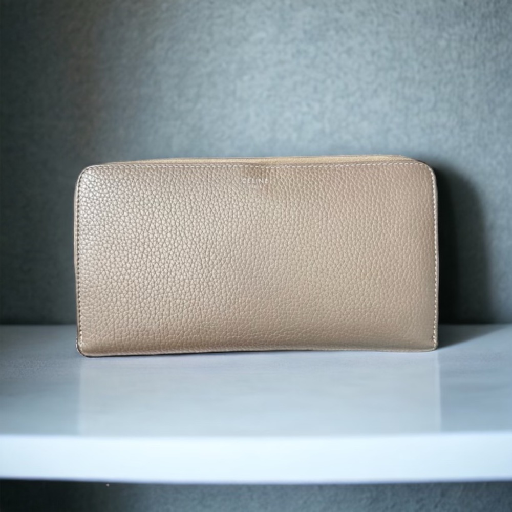 Celine Souris Long Zip Wallet